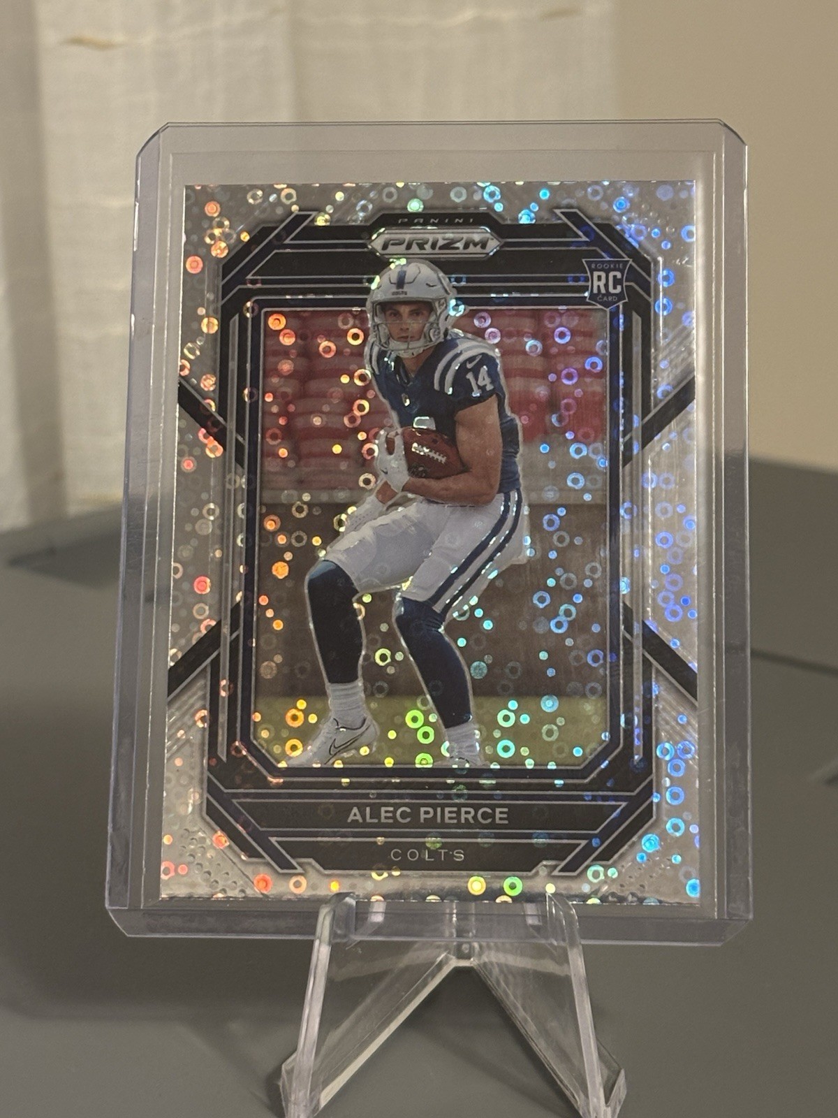 2022 Prizm #330 Alec Pierce No Huddle Prizm (RC)
