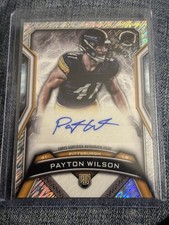 2024 Topps Resurgence ~ Silver Static Refractor ~Rookie Auto ~ Payton Wilson