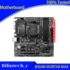 FOR   B450M MORTAR MAX Mortar Motherboard Support 3700X/3600/3600X DDR4 *zr