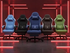 Ergonomic Gaming Chair High-Back Recliner w/ Footrest Lumbar & Headrest Support