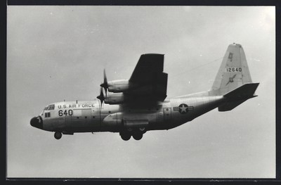 Photography Aircraft Lockheed C-130 HERCULES, Transport Plane No. 640 Identifier
