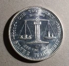 Silver Trade Unit Coin 0.999 Pure Silver 1 Troy Ounce Sealed