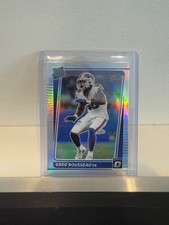 Greg Rousseau 2021 Panini Donruss Optic Rated Rookie Silver Prizm RC #253