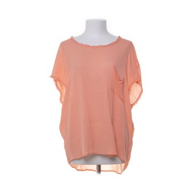 Custommade, Top, Größe: 40, Orange, Seide, Einfarbig, Damen #LdC
