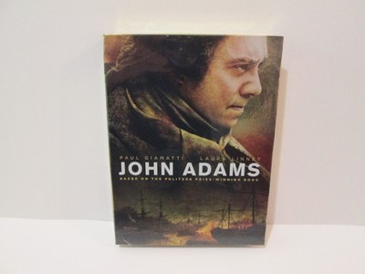 John Adams HBO Miniseries 3 Disc DVD Set Paul Giamatti, Laura Linney Brand New