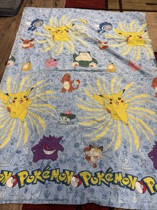VTG Vintage 1998 Nintendo Pokémon Springs Comforter