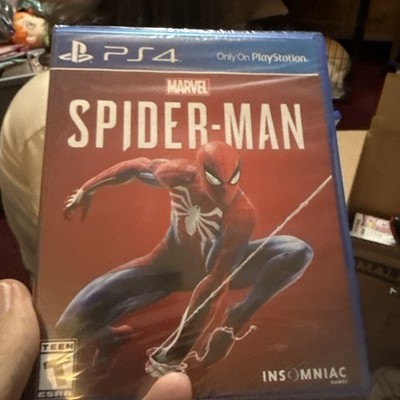 Marvel Spider-Man (PS4, 2018) New Sealed Blu-ray Disc Teen Insomniac