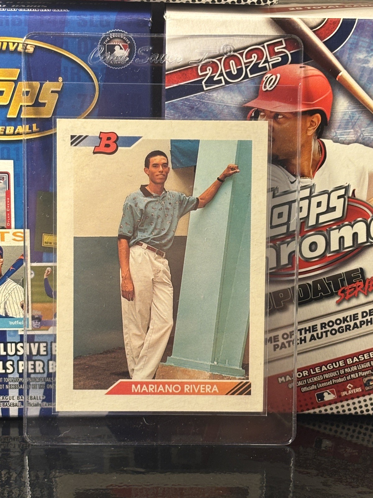 1992 Bowman MARIANO RIVERA Rookie RC Card #302 New York Yankees HOF