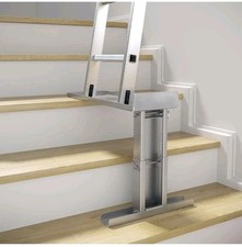 Ladder Leveller for Stairs, Leg Stabilizer Tool Standoff Bracket with Non...
