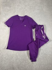 Limited edition FIGS Scrub Set Catarina/zamora Ultra Violet Xs Top Xsp bottom