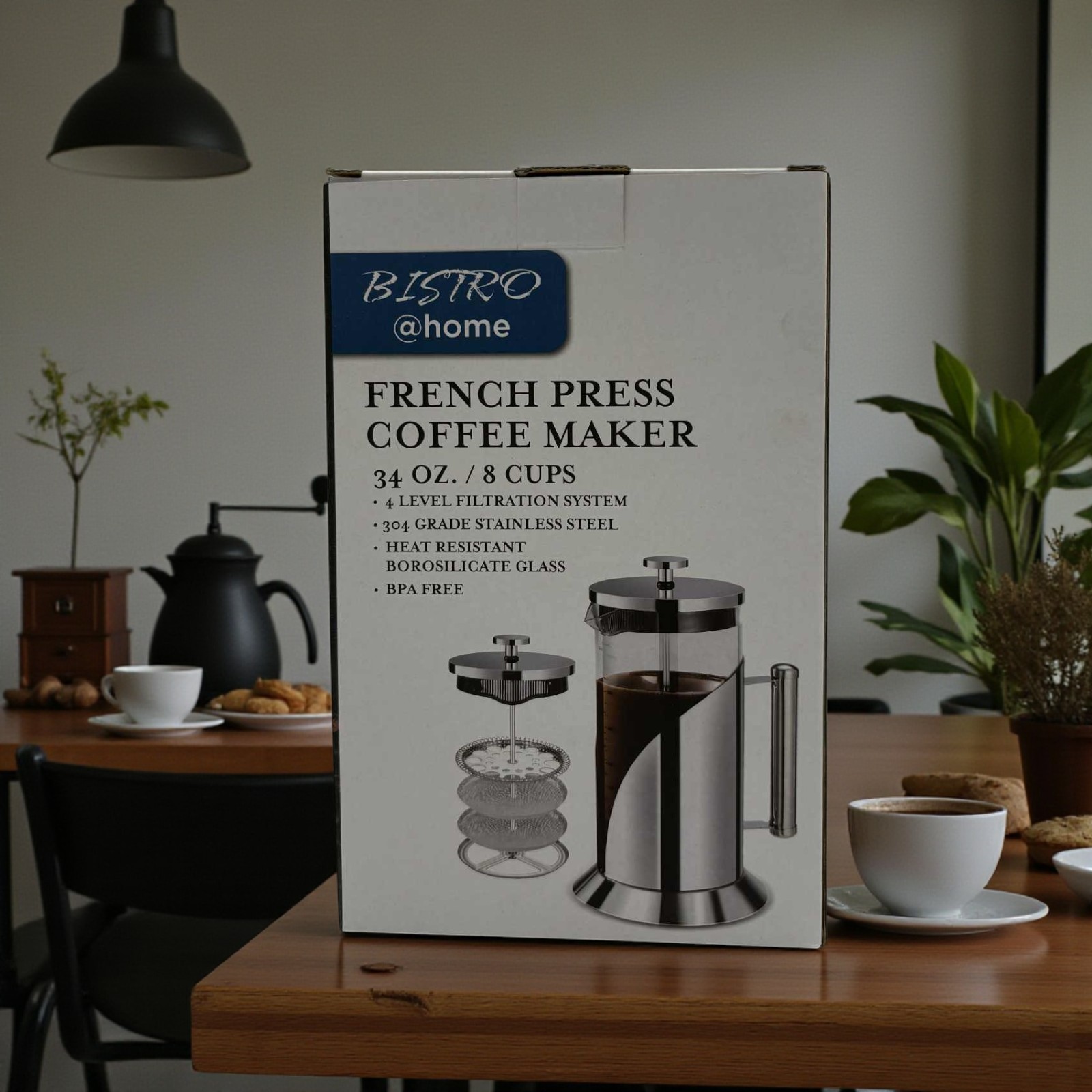 Bistro @Home French Press Coffee Maker