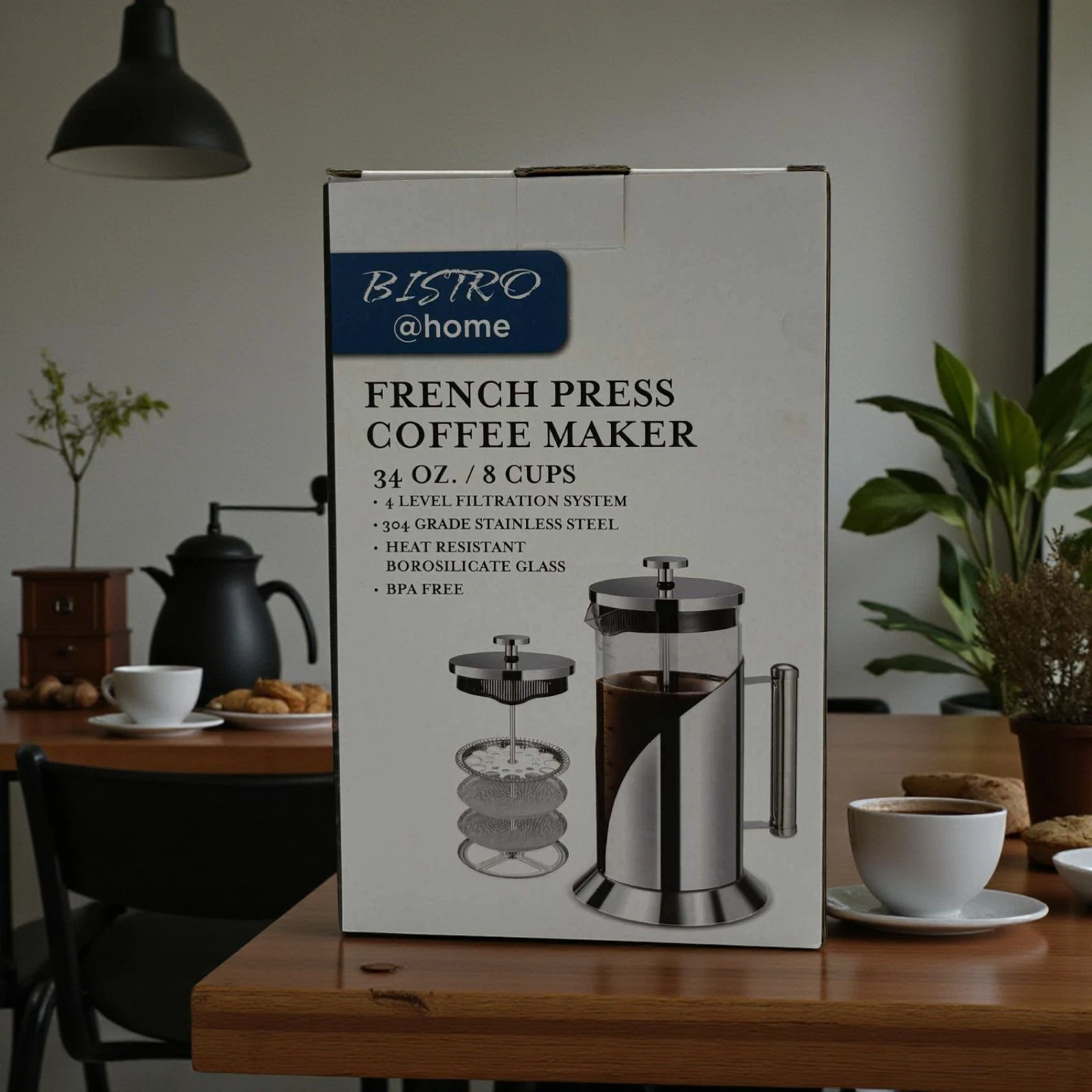 Bistro @Home French Press Coffee Maker