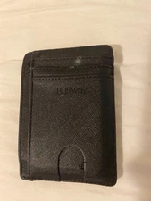 black buffway men's wallet