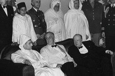 Dinner for the Sultan of Morocco in President Franklin D. Roosevelt's  photo 