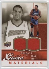2009-10 Upper Deck Game Materials Gold /150 Sean May #GJ-SM 1k0w