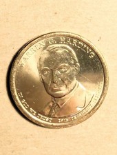 US 2014-D Presidential Dollar (Warren Harding)