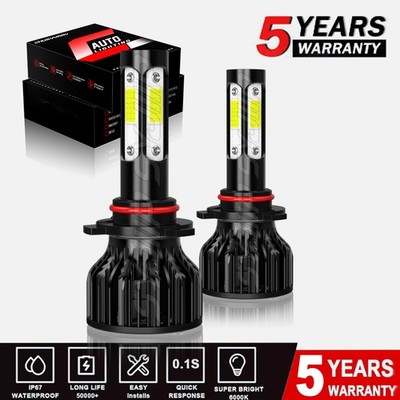 For Ford Expedition 2003-2006 2019-21 LED Headlight High Beam Bulbs 9005