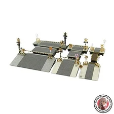 NEW Sankei 1/220 Miniature Petit Z Scale Railroad Crossing Set MP01-108 Paper