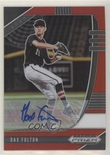 2020 Panini Prizm Draft Picks Red Prizm Auto 10/50 Dax Fulton #PDP40 Auto 0a4s