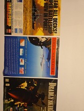 RARE Vintage 90s Gaming Magazine Ad Lot Sega Nintendo 16-Bit Collector Grail Pag