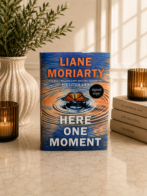 SIGNED   Here One Moment   Liane Moriarty   First Edition   Hardback