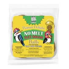 Peanut Delight No Melt Dough Balls for Wild Birds Including Woodpeckers and Blue
