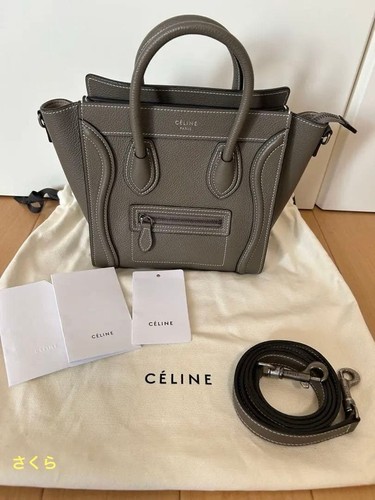CELINE Reprice Excellent condition  Luggage Nano Suri from Japan