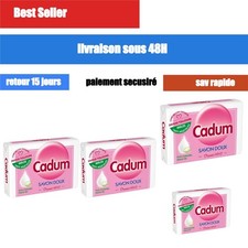 Cadum Savon solide doux amande BIO 2 x 100 g