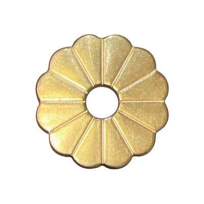 #ad 10Pcs Brass Backplate Washers Classical Furniture Decoration Gasket Hardware Acc $14.87