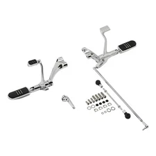 Foot Pegs Forward Control Kit For Harley Sportster XL 883 1200 2004-2013 Chrome