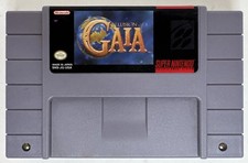 Illusion of Gaia Super Nintendo SNES 1994 Authentic Cartridge
