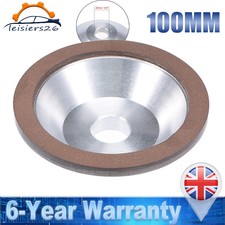 Diamond Cup Wheel Bowl Shape Grit 320 Abrasive Grinding Disc for Bench Grinder
