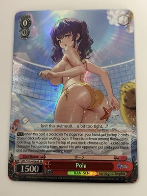 Pola SR English AZL/S119-E088S SR Weiss Schwarz Azur Lane Vol.2