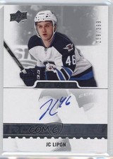 2016-17 Upper Deck Premier Rookie Auto 258/399 JC Lipon #61 Auto 1x1