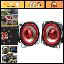 2" 4Ohm 5W Full Range Audio Speaker - Stereo Woofer Loudspeaker for Arduino 2 P