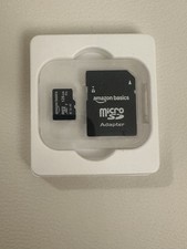 Amazon Basics 128GB Micro SDXC Memory Card A2 U3 100MB/s with Adapter Black