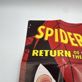 Spider-Man Return of the Sinister Six NES Nintendo Insert Poster & Manual Only