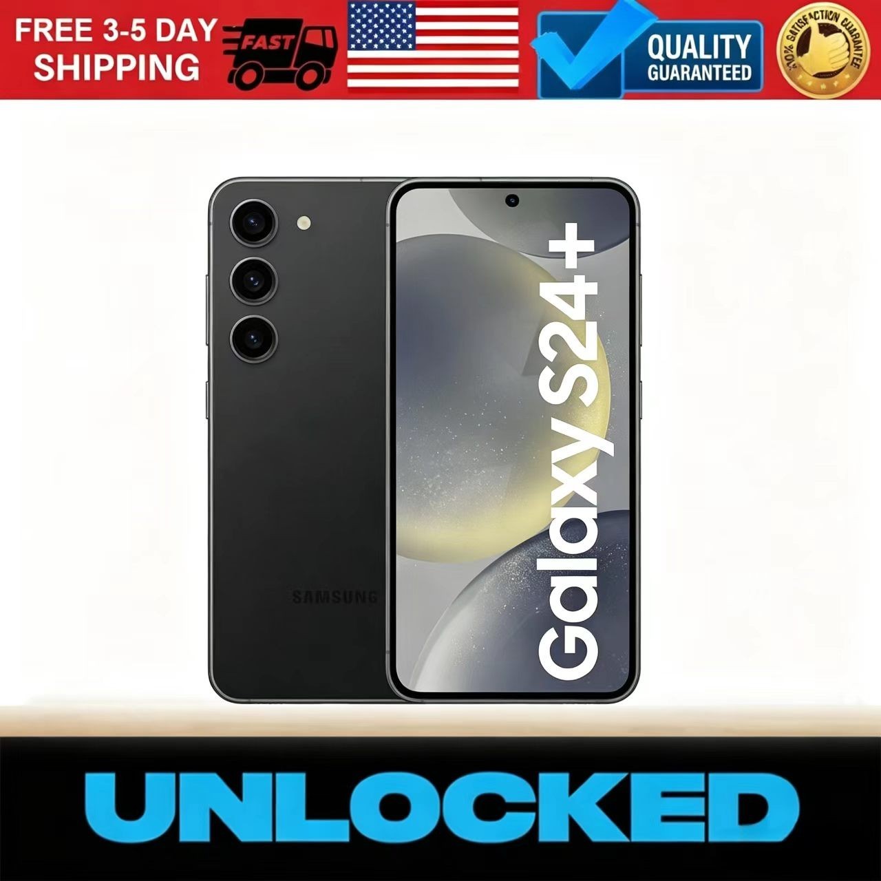 Samsung Galaxy S24+ - 256 GB - Onyx Black (Unlocked)