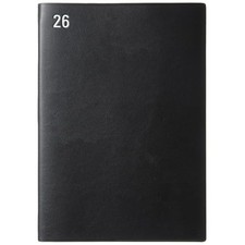 Laconic 2026 Planner A5 Weekly Year Black LALS86-270BK Starts September 2025