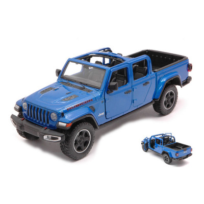 JEEP GLADIATOR RUBICON 2020 OPEN TOP BLUE 1:24 Motormax Auto Stradali -D- Neues 
