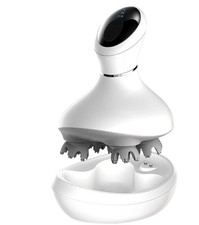 Electric Scalp Head Massager, Waterproof Massager with 4 Heads 84 Nodes for Hair