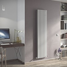 Image of Ximax Champion White Vertical Designer Radiator 294x1800mm 3127BTU Slim Heating