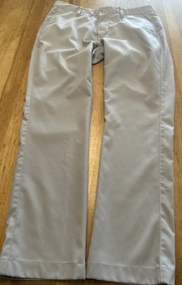 Bonobos Golf Men Performance Link Pants Size 32X30 Tailored Chino Stretch Gray