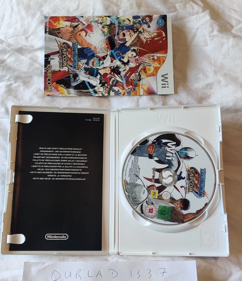 Tatsunoko vs. Capcom Ultimate All-Stars (Nintendo Wii) Complete w/ Manual PAL - Image 4 of 4