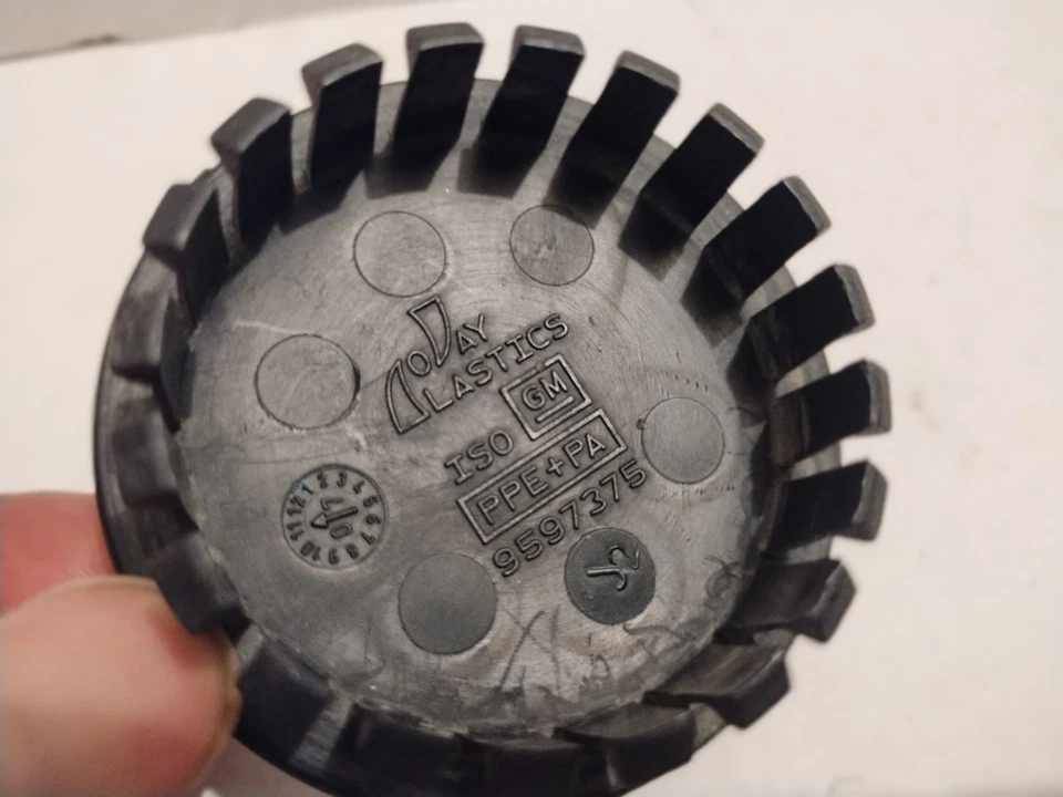 Tapacubos Tapacubos Cadillac 9597375 9595439 DTS SRX XLR CTS ATS XTS Rueda OEM Foto 3 de 4