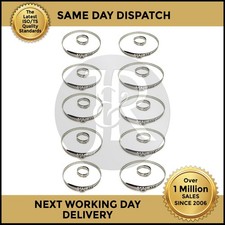 BMW M1-X1-X3-X4-X5 10X DRIVE SHAFT CV JOINT BOOT KIT STAINLESS STEEL CLAMP CLIP