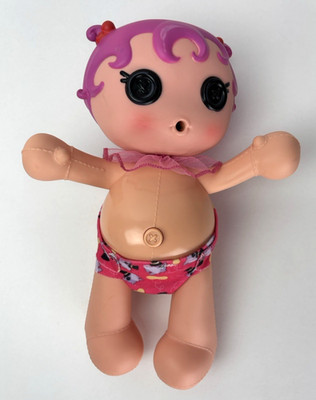Lalaloopsy Babies Diaper Surprise Pink Hair Doll with Diaper 2014