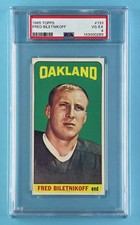 1965 Topps #133 Fred Biletnikoff SP Rookie RC - PSA 4 VG-EX