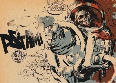 Undervers Poster Underverse DAGR Death Grip Poster Print - Ashley Wood Art Dead ...