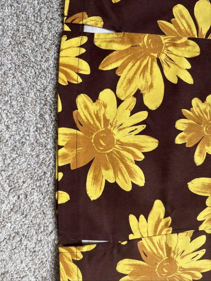 Falda Hippie Flower Power Años 70 Perfecta para Disfraz de Halloween Talla 3 Pequeña NUEVA Foto 4 de 4